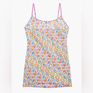 Savage X Fenty Multicolor Abstract Top